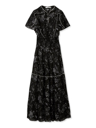 Sustainable Waist Shirring black, premium women's dress at SNIDEL USA