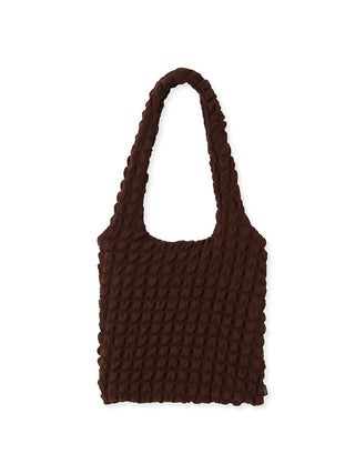 Quilted Tote Bag in brown, Luxury Collection of Fashionable & Trendy Women's Bags at SNIDEL USA