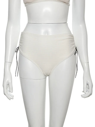 Bikini & Coverup Set in Ivory, Premium Women's Swimwear at SNIDEL USA.