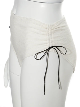 Bikini & Coverup Set in Ivory, Premium Women's Swimwear at SNIDEL USA.