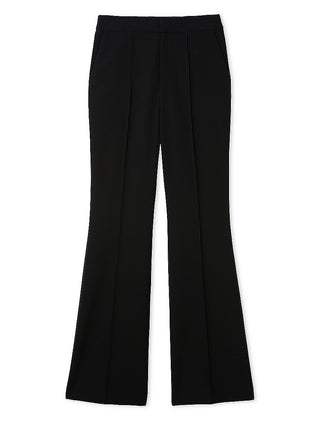  Flared Pants in black, Knit Flared Pants Premium Fashionable Women's Pants at SNIDEL USA