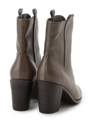 Wide Width Short Boots in mocha, Premium Collection of Fashionable & Trendy Women's Shoes, Boots, Loafers, & Sandals at SNIDEL USA