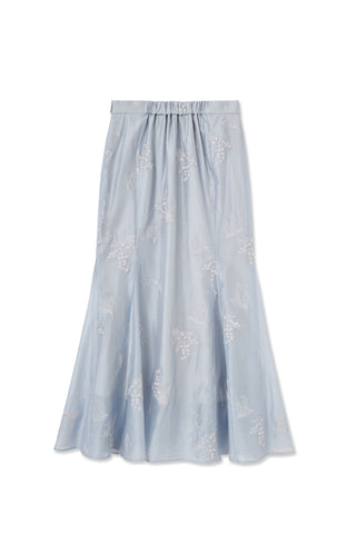Embroidered Mermaid Skirt