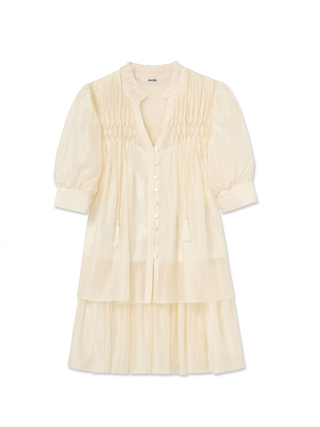Embroidered Top & Skirt Set
