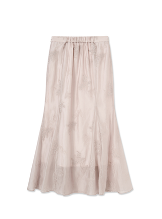 Embroidered Mermaid Skirt