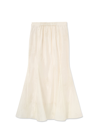 Embroidered Mermaid Skirt