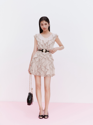 Daisy Flare Mini Dress