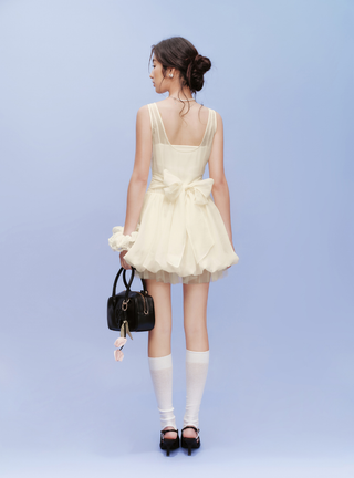 Airy Sheer Tunic Dress
