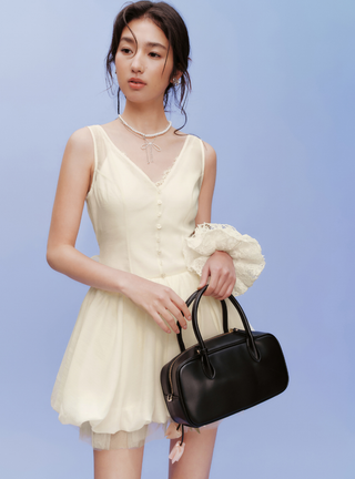 Airy Sheer Tunic Dress
