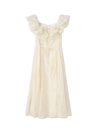 Embroidered Maxi Dress