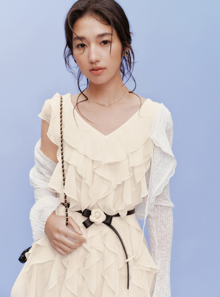 Daisy Flare Mini Dress