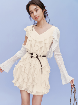 Daisy Flare Mini Dress