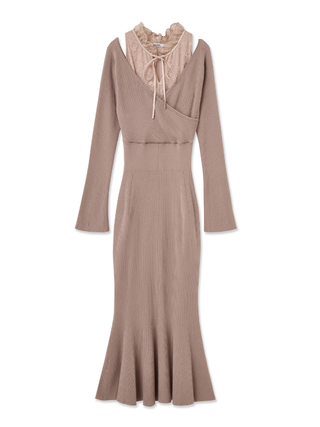 Layered Knit Dress