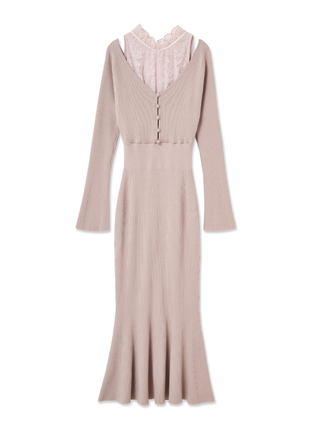 Layered Knit Dress