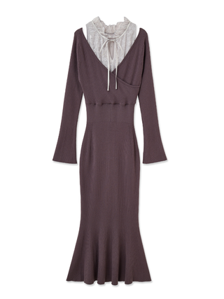 Layered Knit Dress