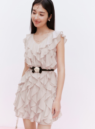 Daisy Flare Mini Dress