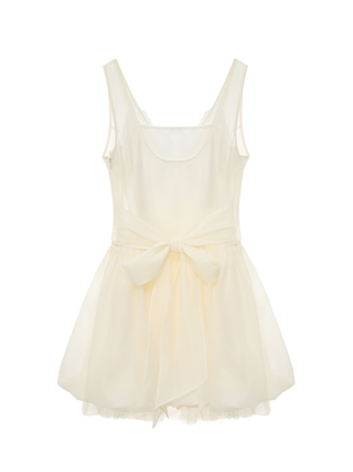 Airy Sheer Tunic Dress