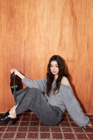 Cashmere Simple Knit Pullover