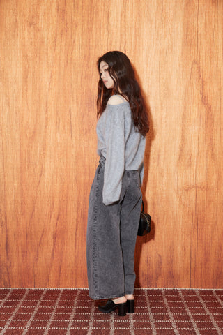 Cashmere Simple Knit Pullover