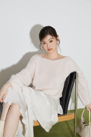 Cashmere Simple Knit Pullover