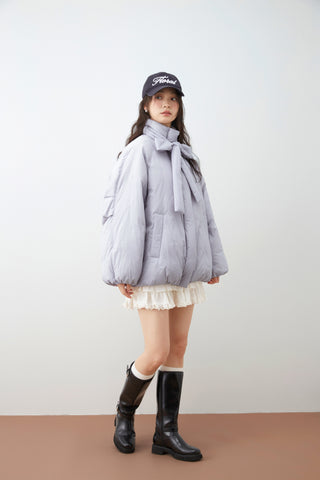 Cocoon Silhouette Down Jacket