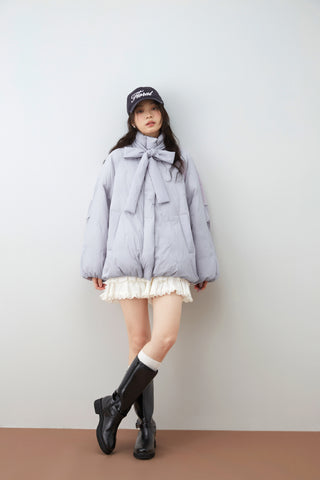 Cocoon Silhouette Down Jacket