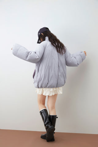 Cocoon Silhouette Down Jacket