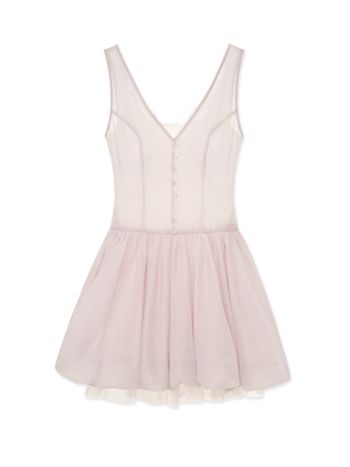 Airy Sheer Tunic Dress