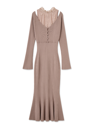 Layered Knit Dress