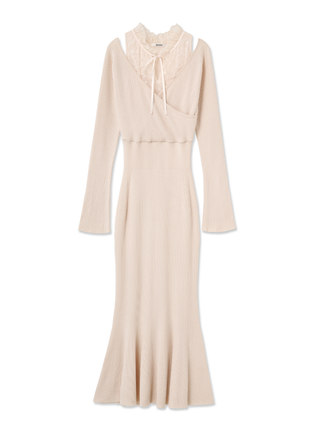 Layered Knit Dress