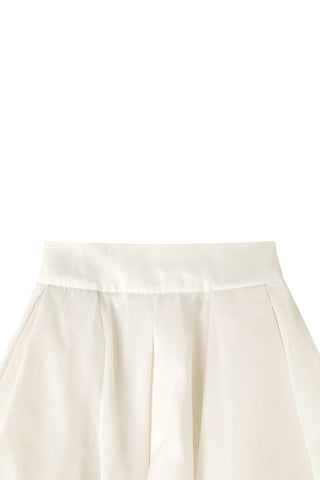 Cache-Coeur Top & Mini Skirt Set