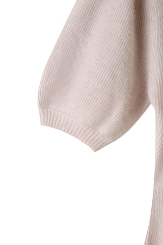 Detachable Sleeve Knit Top