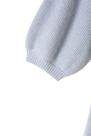 Detachable Sleeve Knit Top