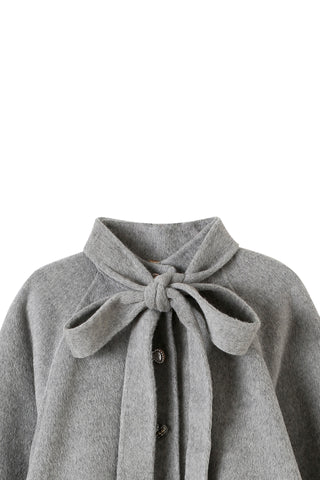 Flared Midi Wool Coat