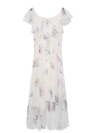 Floral Chiffon Dress