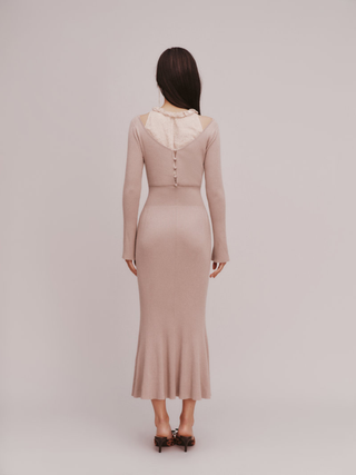 Layered Knit Dress