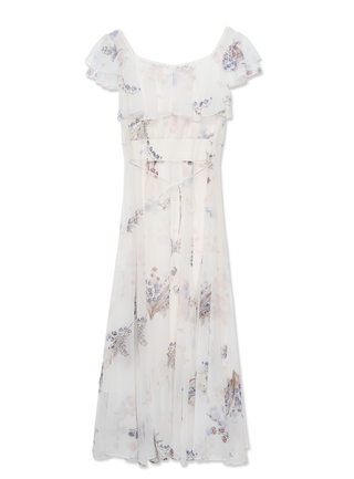 Floral Chiffon Dress