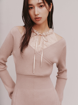 Layered Knit Dress