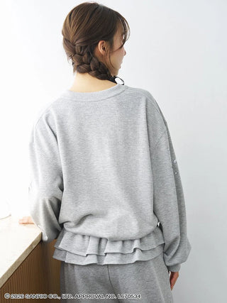 【Cinnamoroll】 Glitter Pullover Sweatshirt