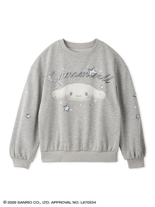 【Cinnamoroll】 Glitter Pullover Sweatshirt