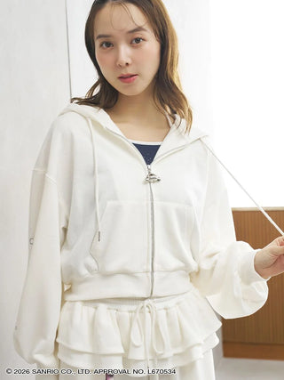 【Cinnamoroll】Glitter Sweatshirt Hoodie