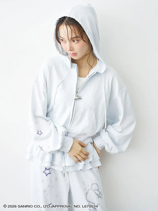 【Cinnamoroll】Glitter Sweatshirt Hoodie