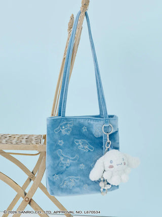 【Cinnamoroll】Velour Tote Bag