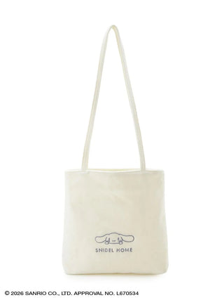 【Cinnamoroll】Velour Tote Bag