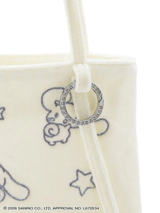 【Cinnamoroll】Velour Tote Bag
