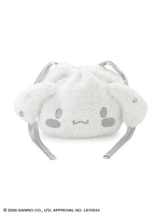 【Cinnamoroll】Knit Drawstring Pouch