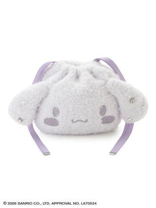 【Cinnamoroll】Knit Drawstring Pouch