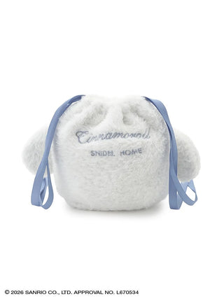 【Cinnamoroll】Knit Drawstring Pouch