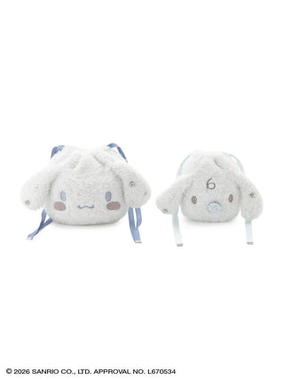 【Cinnamoroll】Knit Drawstring Pouch Set