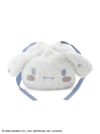 【Cinnamoroll】Knit Drawstring Pouch Set
